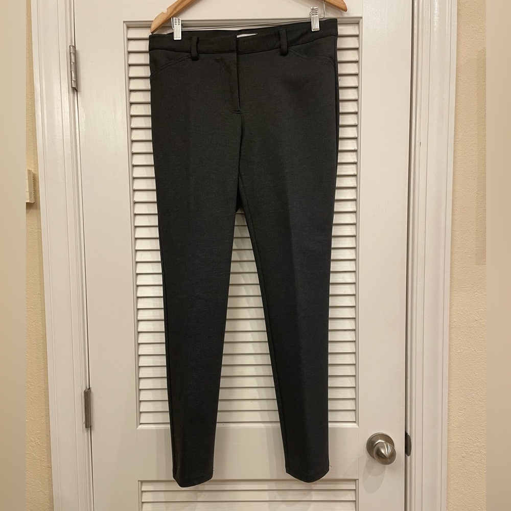 Calvin Klein Gray Straight Leg Pants
